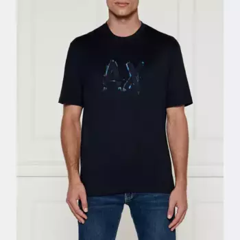 Футболка стандартного кроя Armani Exchange, синий