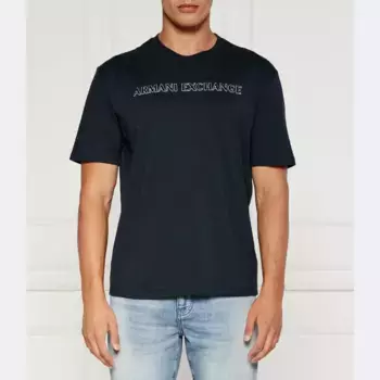 Футболка стандартного кроя Armani Exchange, синий