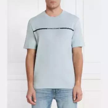 Футболка стандартного кроя Armani Exchange, синий