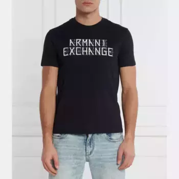 Футболка стандартного кроя Armani Exchange, синий