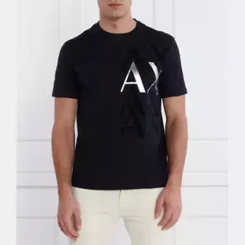 Футболка стандартного кроя Armani Exchange, синий