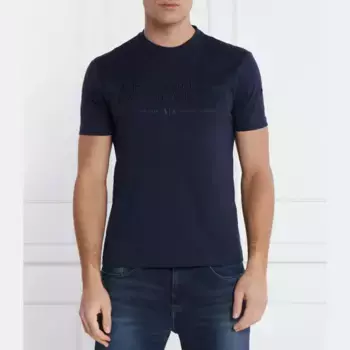 Футболка стандартного кроя Armani Exchange, синий