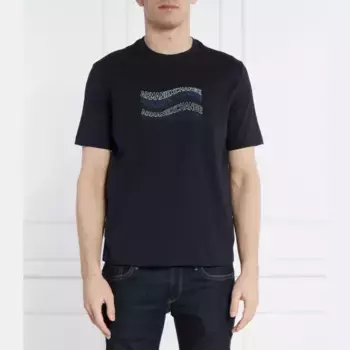 Футболка стандартного кроя Armani Exchange, синий
