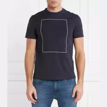Футболка стандартного кроя Armani Exchange, синий