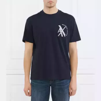Футболка стандартного кроя Armani Exchange, синий