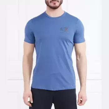 Футболка стандартного кроя Armani Exchange, синий
