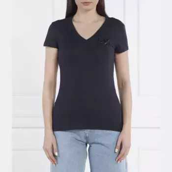 Футболка стандартного кроя Armani Exchange, синий
