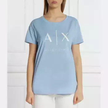 Футболка стандартного кроя Armani Exchange, синий