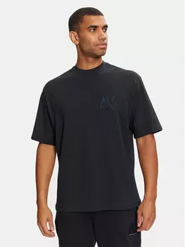 Футболка стандартного кроя Armani Exchange, синий