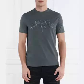 Футболка стандартного кроя Armani Exchange, зеленый