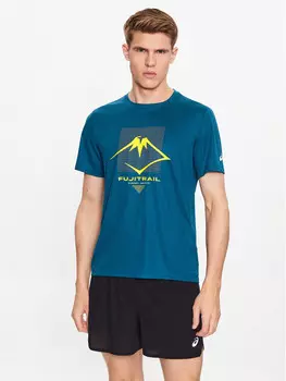 Футболка стандартного кроя Asics, синий