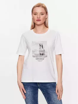 Футболка стандартного кроя B.Young, белый