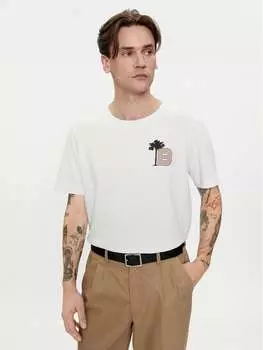 Футболка стандартного кроя Baldessarini, белый