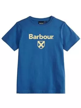 Футболка стандартного кроя Barbour, бирюзовый