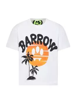 Футболка стандартного кроя Barrow, белый