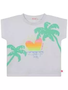 Футболка стандартного кроя Billieblush, белый