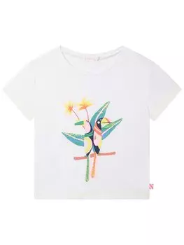 Футболка стандартного кроя Billieblush, белый