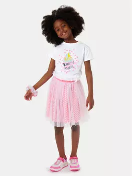 Футболка стандартного кроя Billieblush, белый