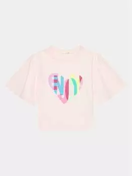 Футболка стандартного кроя Billieblush, розовый