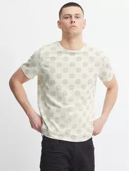 Футболка стандартного кроя Blend, экрю