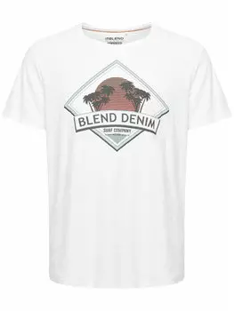 Футболка стандартного кроя Blend, белый