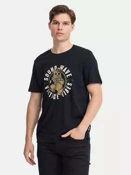 Футболка стандартного кроя Blend, черный