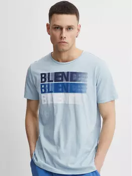 Футболка стандартного кроя Blend, синий