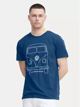 Футболка стандартного кроя Blend, синий