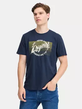 Футболка стандартного кроя Blend, синий