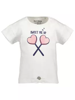 Футболка стандартного кроя Blue Seven, белый