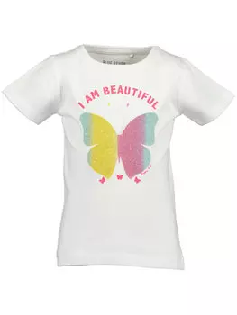 Футболка стандартного кроя Blue Seven, белый