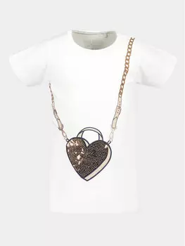 Футболка стандартного кроя Blue Seven, белый