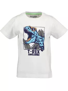 Футболка стандартного кроя Blue Seven, белый