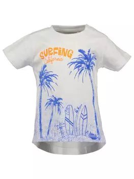 Футболка стандартного кроя Blue Seven, белый