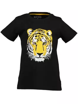 Футболка стандартного кроя Blue Seven, черный