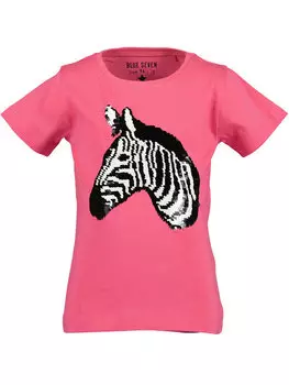 Футболка стандартного кроя Blue Seven, розовый