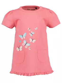 Футболка стандартного кроя Blue Seven, розовый