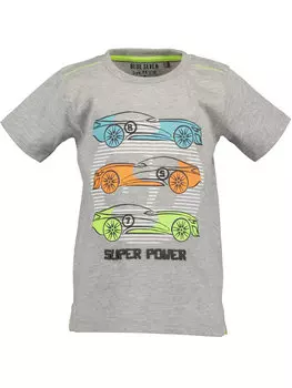 Футболка стандартного кроя Blue Seven, серый