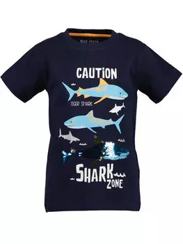 Футболка стандартного кроя Blue Seven, синий