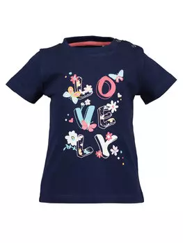 Футболка стандартного кроя Blue Seven, синий