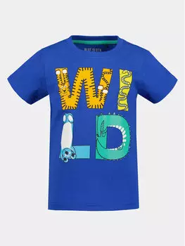 Футболка стандартного кроя Blue Seven, синий