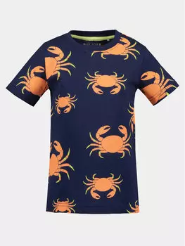 Футболка стандартного кроя Blue Seven, синий