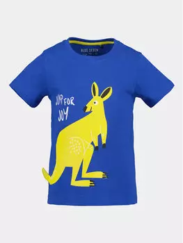 Футболка стандартного кроя Blue Seven, синий