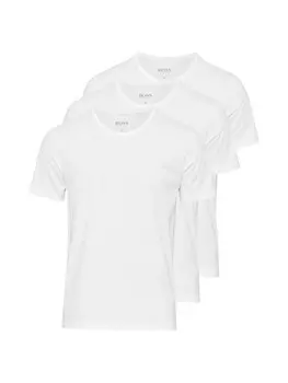 Футболка стандартного кроя BOSS Black, белый