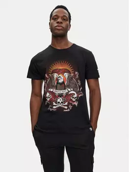 Футболка стандартного кроя Brave Soul, черный