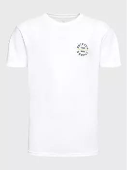 Футболка стандартного кроя Brixton, белый