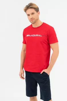 Футболка стандартного кроя Budmil, красный