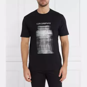 Футболка стандартного кроя C.P. Company, черный