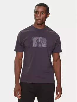 Футболка стандартного кроя C.P. Company, синий