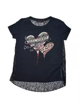 Футболка стандартного кроя Cafnoir, черный